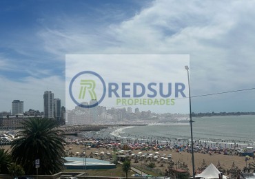 3 ambientes a la calle con cochera fija y vista al mar 